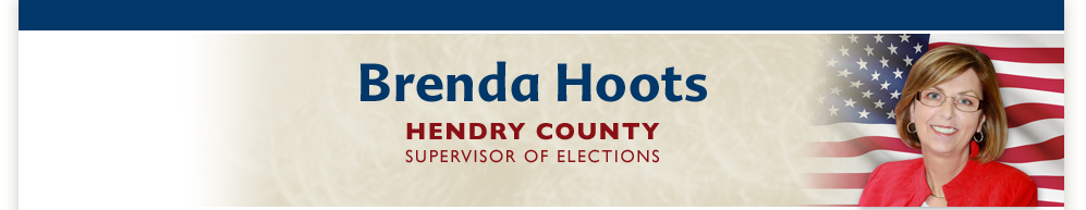 Brenda Hoots Hendry County Supervisor of Elections